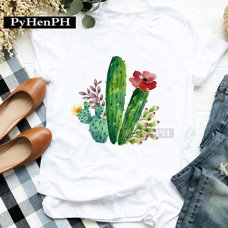 Модная женская футболка с прин – обзор и цена Plant Parent Shirt